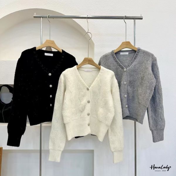 LEA56 華麗又貴氣的閃亮針織衫 