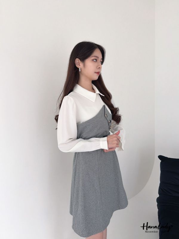 WJA47 韓劇女主的不規則設計短洋 