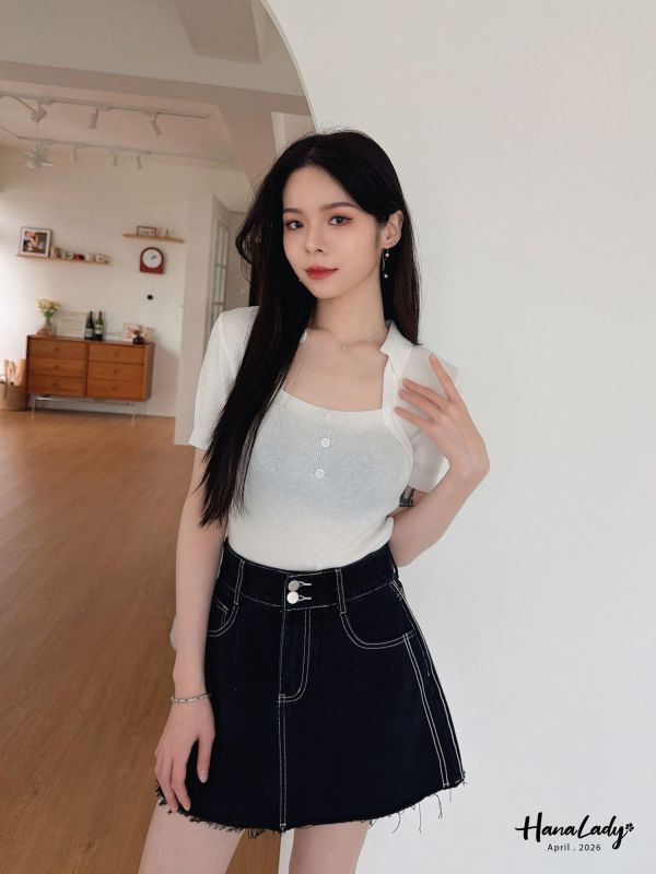 LFA62 小性感細軟針織上衣 