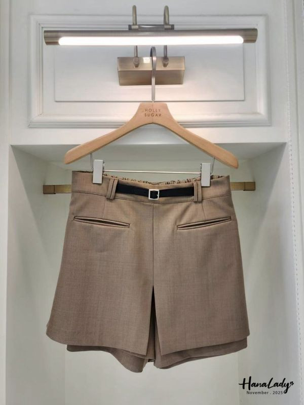 WJA22 版篇大造型腰帶短褲 