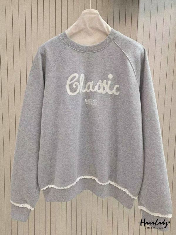 WTB31 質感刺繡字母大學T 