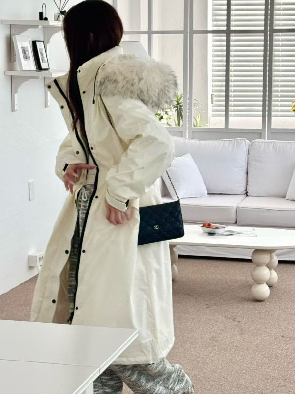 WQB33 冬天不怕冷鴨絨浣熊毛外套 