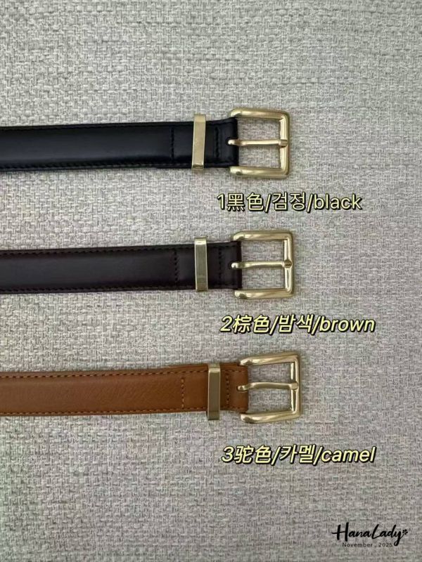 WJB25 義大利牛皮方扣皮帶 