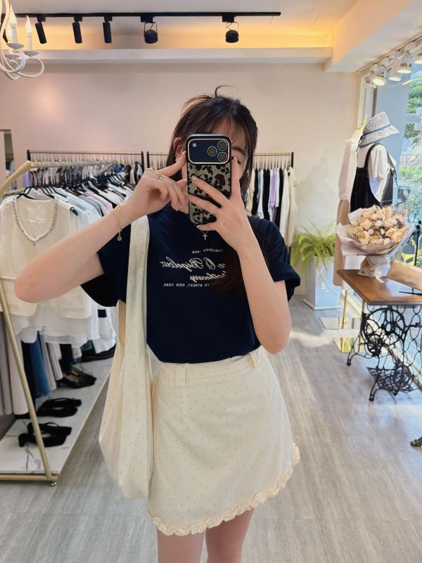 LWA45 三件組休閒點點附包套裝 