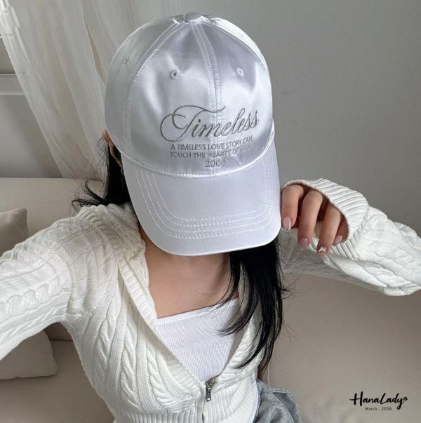 LSA67 緞面刺繡棒球帽 