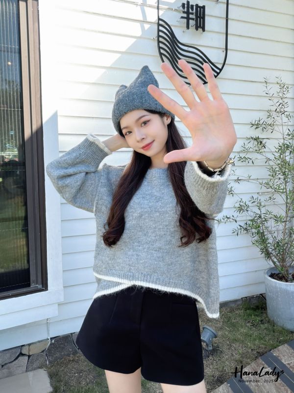 WJB23 貓貓耳朵針織帽 