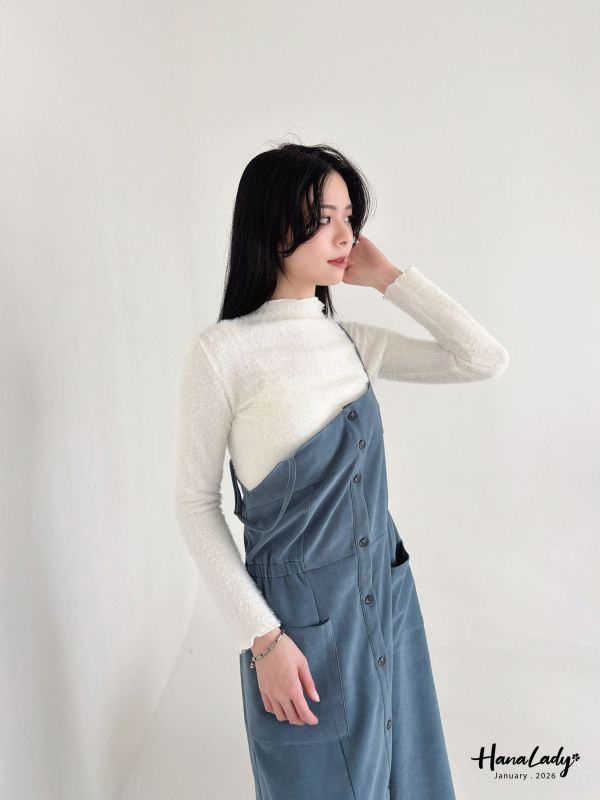 LEA88 拷克QQ邊柔軟毛絲上衣 