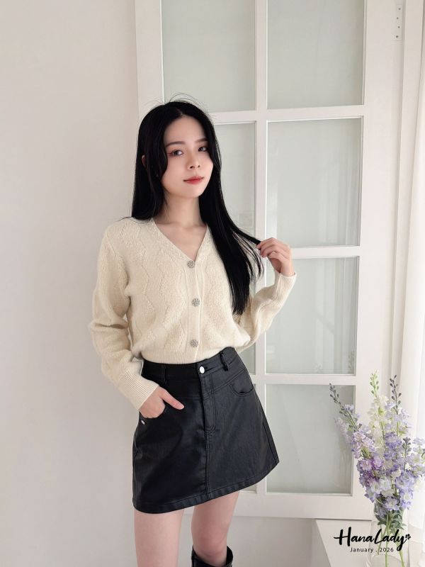 LEA56 華麗又貴氣的閃亮針織衫 