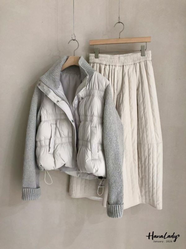 LEB04 特別設計款鴨絨立領外 