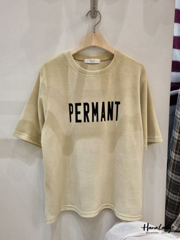 WJA52 PERMANT絨毛字母T 