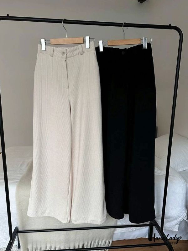 WEA74 來點不一樣的燈心絨長腿褲-現貨 