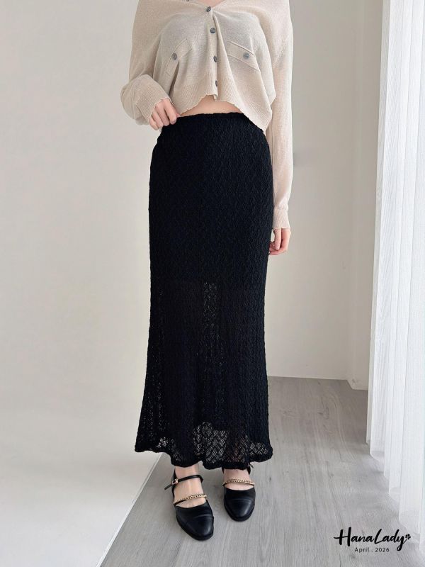 LFA61 浪漫蕾絲魚尾裙 