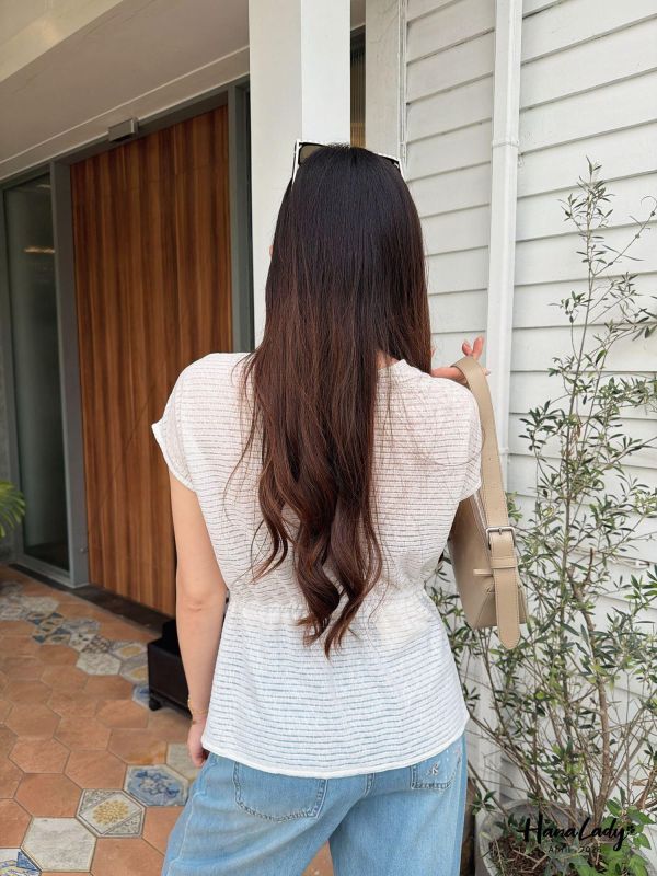 LFB14 廣州選品扭結上衣 