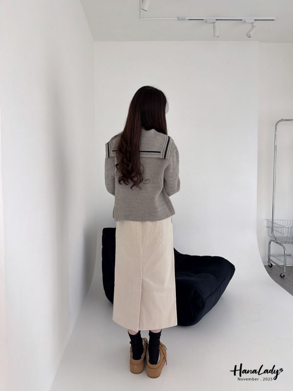 WJB13 日系海軍領琥珀釦上衣 