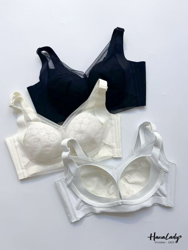 WTA99 細緻雲朵花韓國內衣 