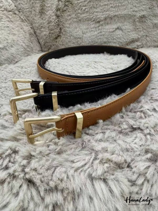 WJB25 義大利牛皮方扣皮帶 