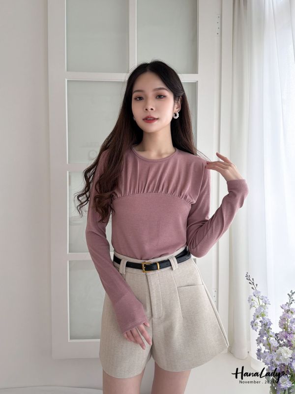 WJA26 秋冬雙口袋棉絨短褲 