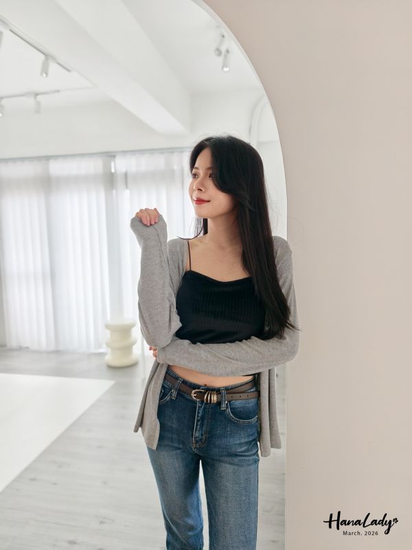 LSA65 牛皮個性環扣腰帶 