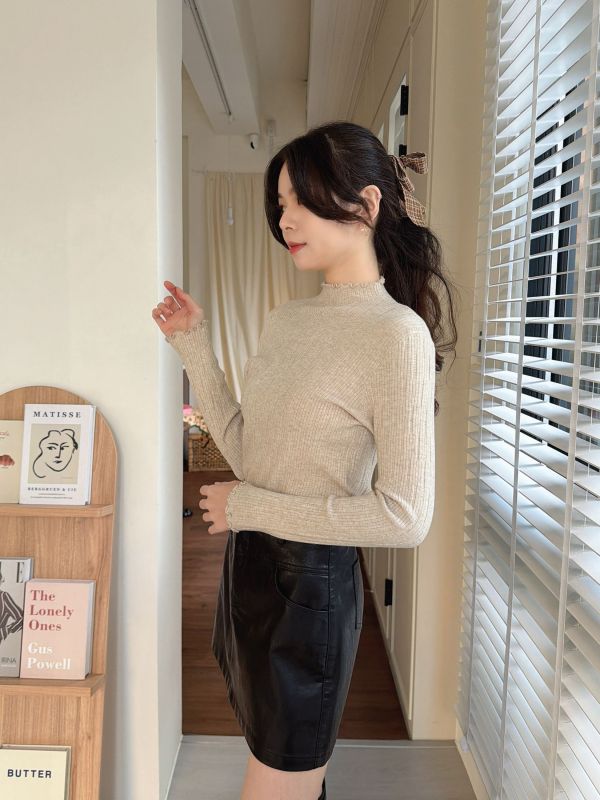 WQB43 格紋垂墜蝴蝶結香蕉夾 