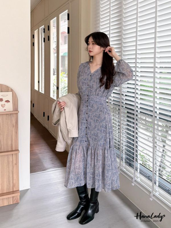 WTA59 浪漫花卉設計款長洋 