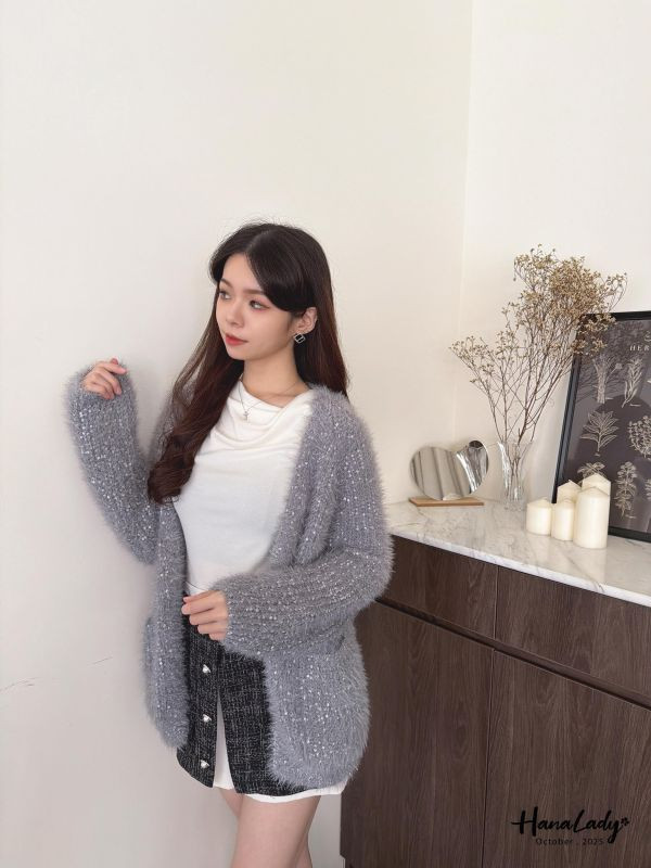 WTA30 垂領棉質圓擺上衣 