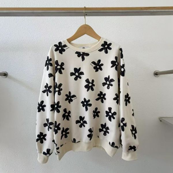 WQA85 滿版印花內刷毛T恤 