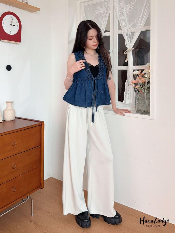 LFA56 冰冰涼涼的休閒長褲 