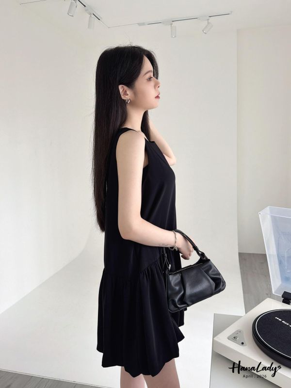 LFA35 可愛雲朵裙口袋短洋 