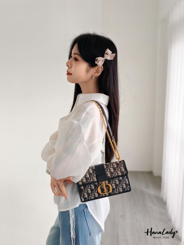 LSA73 水鑽蝴蝶結彈簧夾 