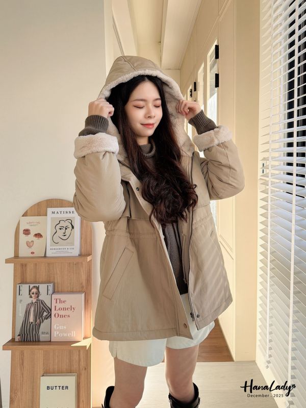 WQB05 超親膚內毛毛鋪棉外套 