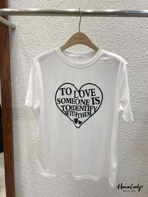 LFA04 澎澎立體愛心T恤 