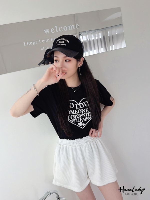 LFA04 澎澎立體愛心T恤 