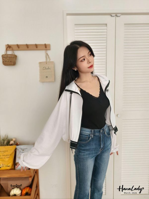 LSA04 率性拉鍊設計運動風外 