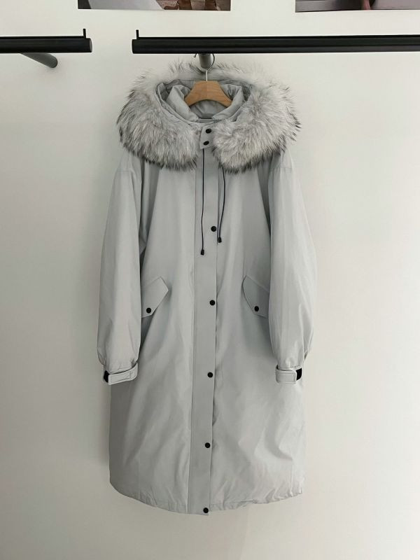 WQB33 冬天不怕冷鴨絨浣熊毛外套 