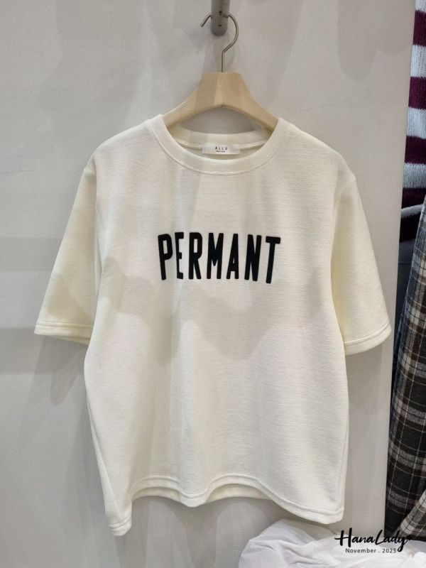 WJA52 PERMANT絨毛字母T 