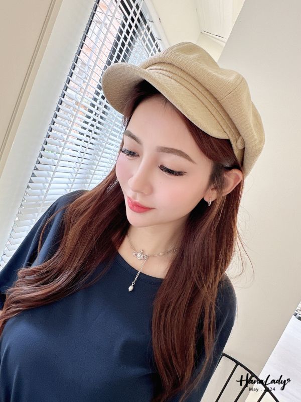 FWB33 質感帆布報童帽 