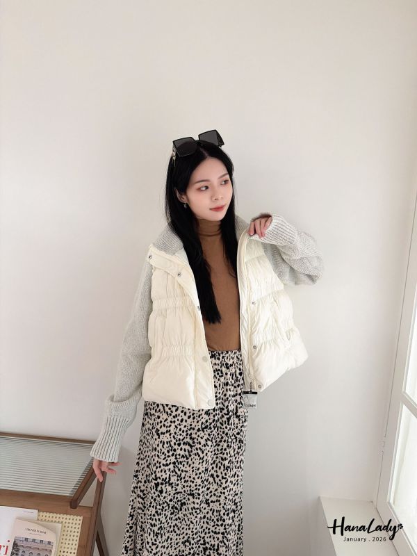 LEB04 特別設計款鴨絨立領外 