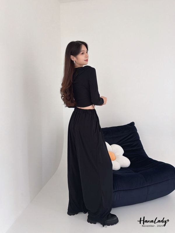 WJA62 超美親膚收腰抓摺套裝 