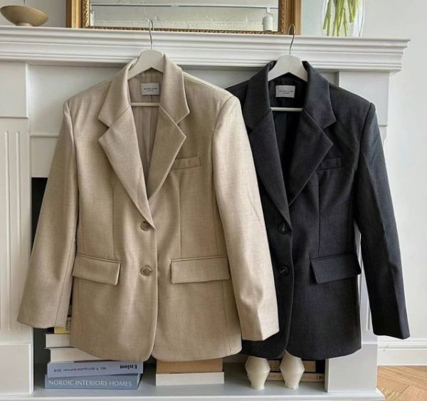 FTB29 雙釦設計微厚挺版西外 