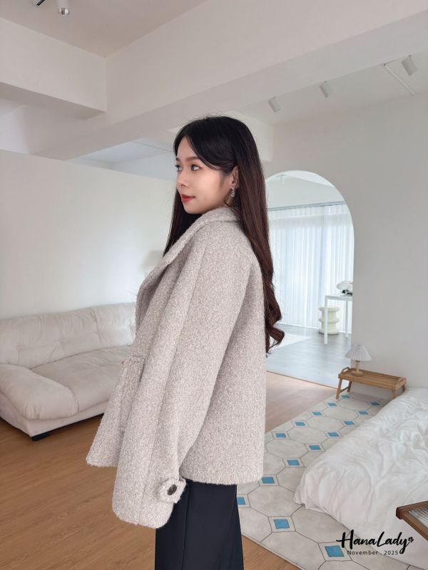 WJA25 暖暖厚款毛絨外套 