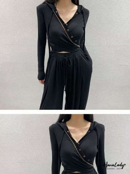 WJA62 超美親膚收腰抓摺套裝 