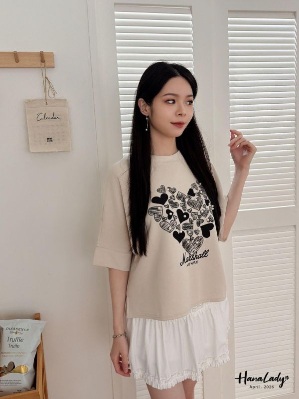 LFA96 嫩Q親膚涼感棉T 