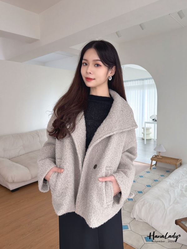 WJA25 暖暖厚款毛絨外套 