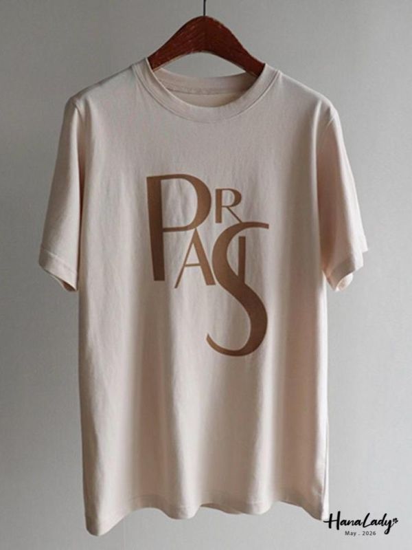 LWA35 輕絨Paris長版T 