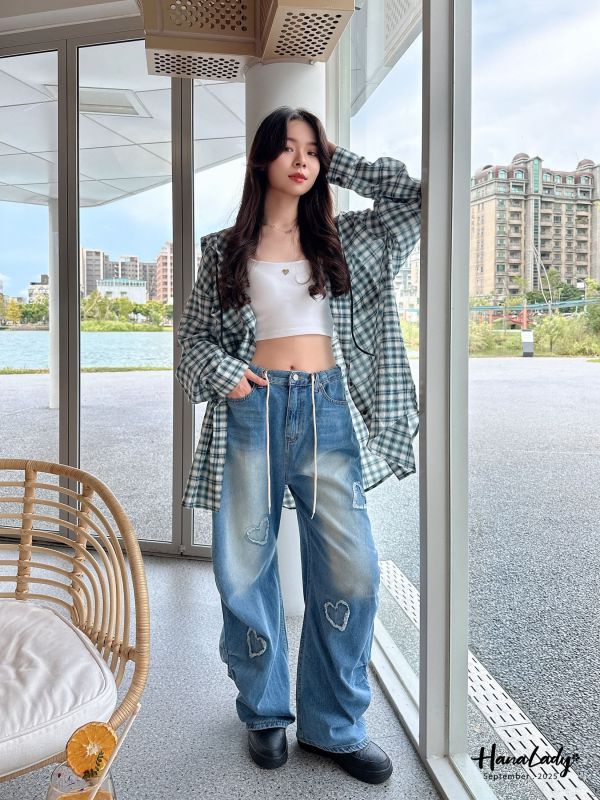 WKA82 交叉美背愛心吊飾BRATOP 
