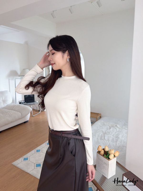 WJA67 經典百搭小立領內搭上衣 