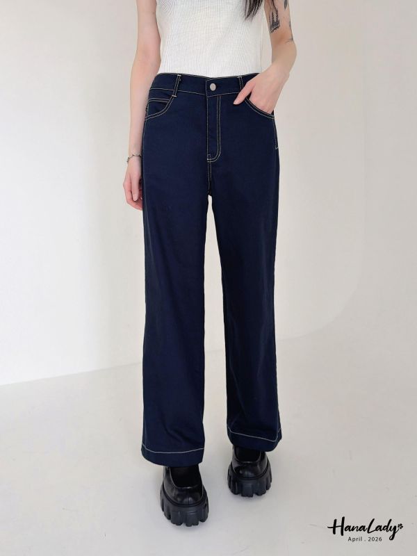 LFA33 挺版混棉休閒長褲 