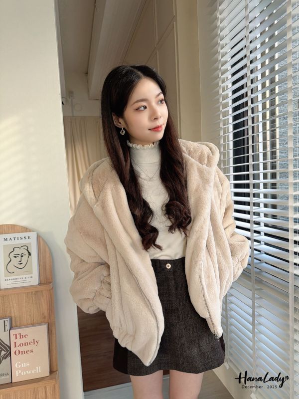 WQA89 超親膚熊寶寶暖暖外套 