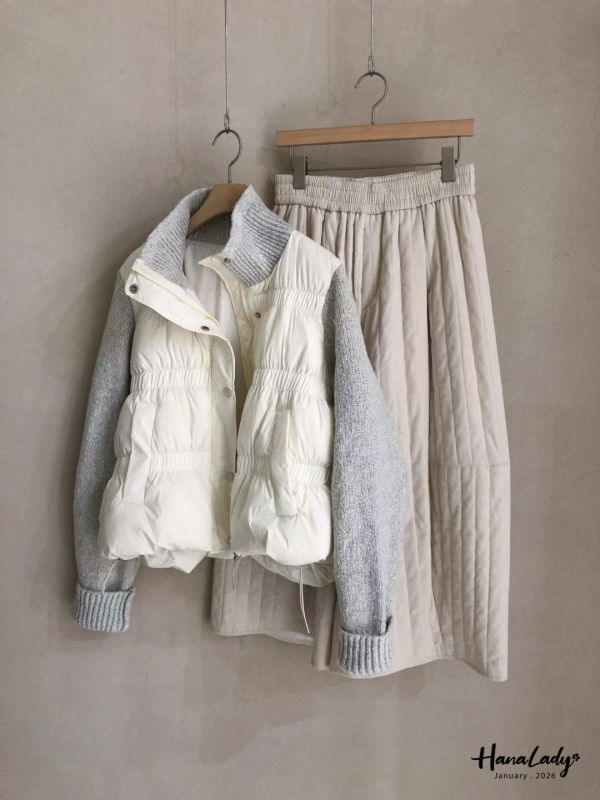 LEB04 特別設計款鴨絨立領外 