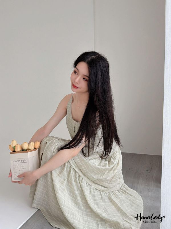 LFA70 浪漫條紋壓線長洋 